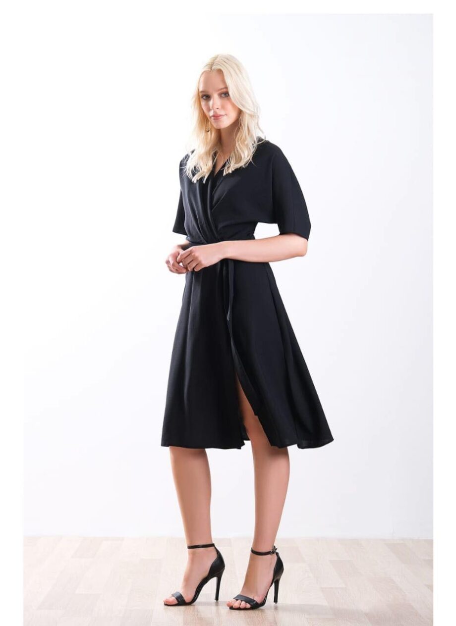 Chic-Midi-Dress-Black-1